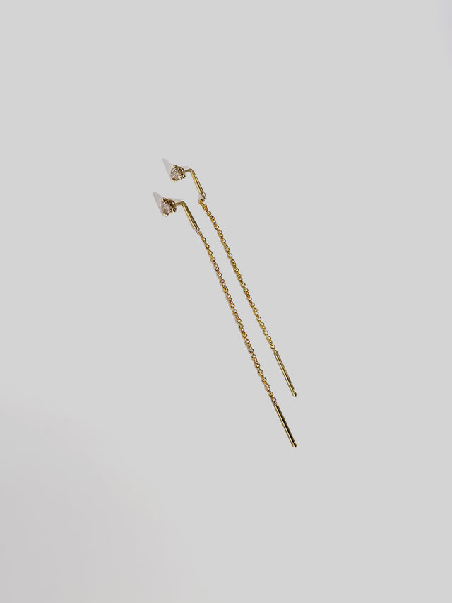 Champagne Diamond Threaders