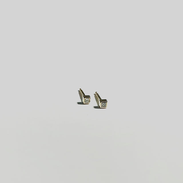 Diamond Square Stud